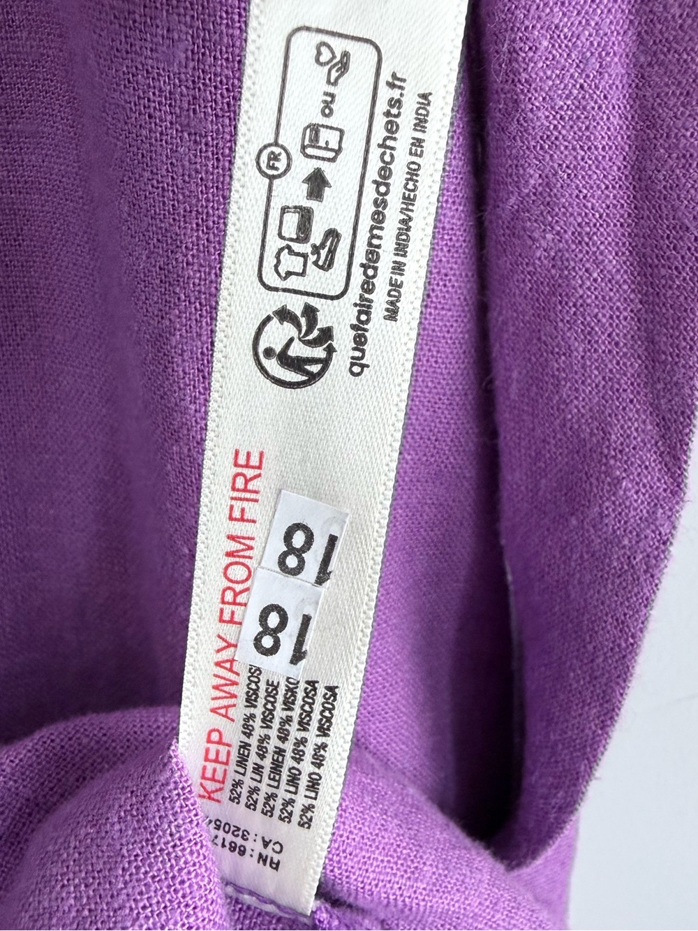 Free People Free-est Dulce Linen Mini Dress in Bellflower S NWT Boho Coastal - Picture 11 of 14